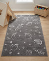 Wonder Tykes Collection Area Rug -  Jigsaw Rectangle Gray  lifestyle 8