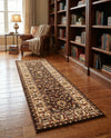 Jaipur Elegance Collection Area Rug -  Nahargarh (Brown) Runner Brown  lifestyle 82