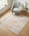 Luminara Sands Collection Area Rug - Elysium (Carnation Pink) Square Carnation Pink  lifestyle 87
