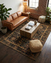 Neptune Elegance Collection Area Rug -  Galatea (Black) Rectangle Black  lifestyle 6