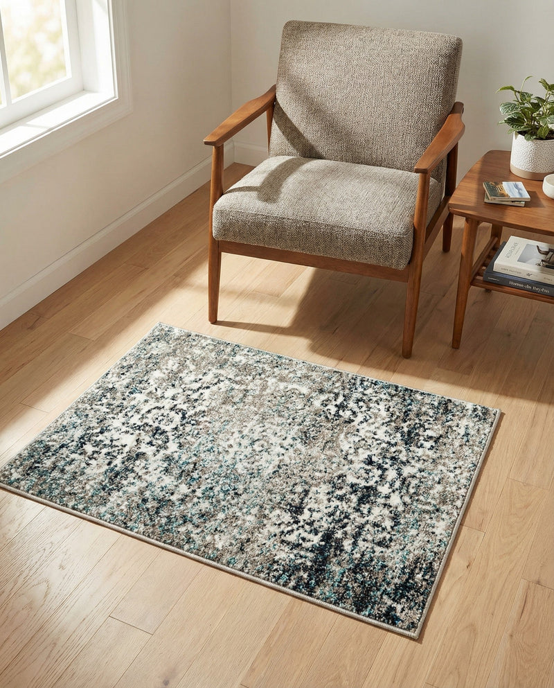 Georgetown Rugs Collection Area Rug - Dupont (Gray) Rectangle Gray  lifestyle 26