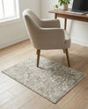 Seville Stripes Collection Area Rug -  Granada (Gray) Rectangle Gray  lifestyle 12