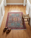 Bazaar Chic Collection Area Rug -  Nador Rectangle Multi  lifestyle 8