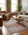 Dresden Elegance Collection Area Rug -  Zittau Rectangle Salmon  lifestyle 68