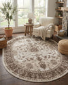 Andes Summit Collection Area Rug -  Aconcagua Oval Cream  lifestyle 69
