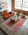 Colorburst Oasis Collection Area Rug -  Prism Rectangle Multi  lifestyle 27