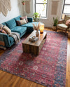 Zahara Oasis Collection Area Rug -  Ouarzazate Rectangle Antique Red  lifestyle 18