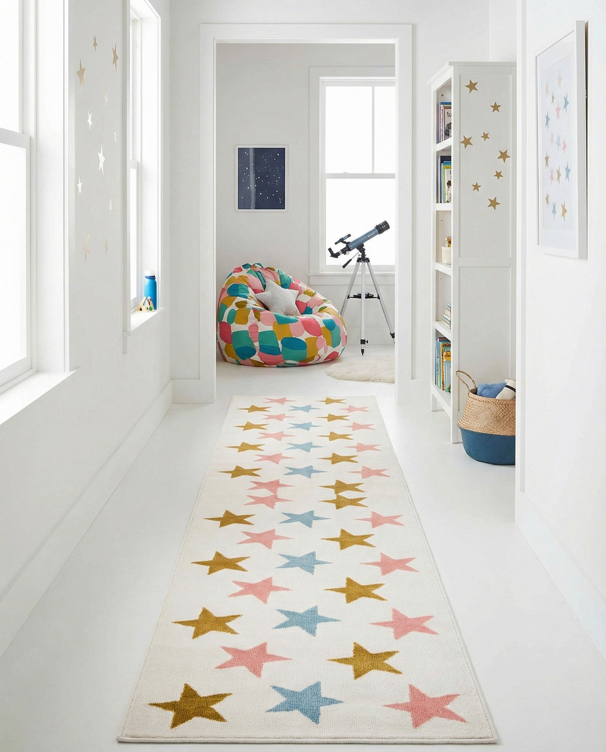 Wonder Tykes Collection Area Rug -  Fantasia Runner Multi  lifestyle 47
