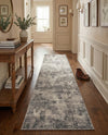 Riviera Elegance Collection Area Rug -  Grasse Runner Dark Gray  lifestyle 75