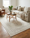 Savannah Elegance Collection Area Rug -  Tybee (Ivory) Rectangle Ivory  lifestyle 10