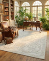 Bloomsbury Elegance Collection Area Rug - Mayfair Rectangle Ivory  lifestyle 53