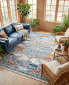 Mykonos Manor Collection Area Rug -  Tinos (Multi) Rectangle Multi  lifestyle 10