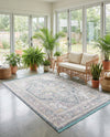 Caribbean Breeze Collection Area Rug -  Andros Rectangle Gray  lifestyle 39