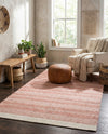 Marina Collection Area Rug - Marina Rectangle Blush Pink  lifestyle 20
