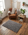 Eternal Plush Oasis Collection Area Rug -  Tranquility (Smoke) Rectangle Smoke  lifestyle 30