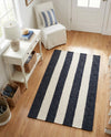 Martha's Vineyard Blueprints Collection Area Rug - Edgartown Rectangle Nautical Navy  lifestyle 45
