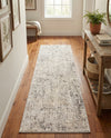 Aegean Elegance Collection Area Rug -  Paros Runner Gray  lifestyle 55