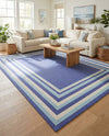 Lagoon Oasis Collection Area Rug -  Harbor Rectangle Blue  lifestyle 30