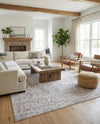 Cambridge Classics Collection Area Rug -  Magdalene (Gray) Rectangle Gray  lifestyle 12