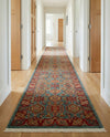 Persian Elegance Collection Area Rug -  Nain Runner Light Blue  lifestyle 40