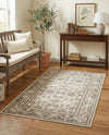 Horizon Collection Area Rug -  Meridian Rectangle Ivory  lifestyle 6
