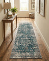 Copenhagen Comfort Collection Area Rug -  Odense Runner Blue  lifestyle 53