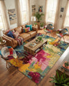 Marrakesh Elegance Collection Area Rug -  Draa Rectangle Multi  lifestyle 22