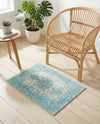Dover Terrace Collection Area Rug - Marina (Aqua) Rectangle Aqua  lifestyle 25