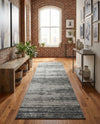 Studio Haven Collection Area Rug -  Gallery (Dark Gray) Runner Dark Gray  lifestyle 79