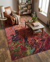 Autumnal Tapestry Collection Area Rug -  Chromaticville Rectangle Multi  lifestyle 8