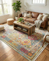 Caribbean Breeze Collection Area Rug -  Grenada Rectangle Multi  lifestyle 31
