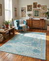 Dover Terrace Collection Area Rug -  Lagoon (Aqua) Rectangle Aqua  lifestyle 18