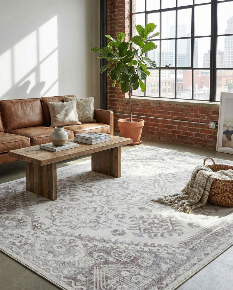 Cambridge Classics Collection Area Rug -  Fitzwilliam (Cream) Rectangle Cream  lifestyle 12