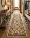Jaipur Elegance Collection Area Rug -  Nahargarh (Cream) Runner Cream  lifestyle 80