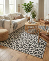 Savannah Escape Collection Area Rug -  Amazon (Light Gray) Rectangle Light Gray  lifestyle 19