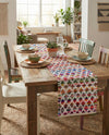 Woven Udaipur Collection Area Rug - Howrah Table Runner Multi  lifestyle 56
