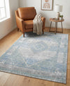 Aegean Elegance Washables Collection Area Rug -  Delos Rectangle Gray Green  lifestyle 43