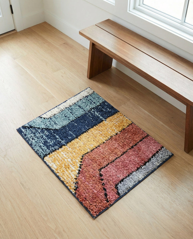 Marrakech Mosaic Collection Area Rug -  Agadir Rectangle Multi  lifestyle 6