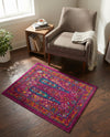 Caribbean Cove Collection Area Rug -  Tobago Rectangle Pink  lifestyle 31
