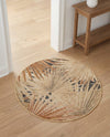 Seaside Blooms Collection Area Rug -  Avalon Round Multi  lifestyle 75