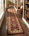 Jaipur Elegance Collection Area Rug -  Jantar Runner Red  lifestyle 74