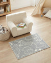 Wonder Tykes Collection Area Rug -  Spectrum Rectangle Gray  lifestyle 32