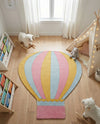 Whimsy Wonders Wool Collection Area Rug -  Oasis Square Multi  lifestyle 7