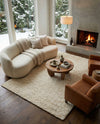 Wellington Luxe Shag Collection Area Rug - Kapiti Rectangle Moroccan Ivory  lifestyle 29