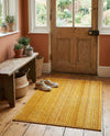 Jewel Oasis Collection Area Rug - Sapphire (Yellow) Rectangle Yellow  lifestyle 5