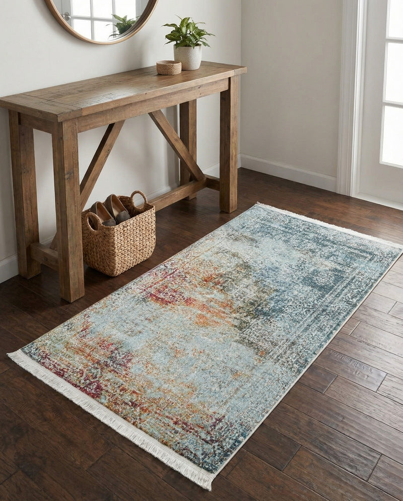 Caribbean Breeze Collection Area Rug -  Yucatan Rectangle Multi  lifestyle 7