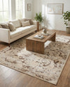 Bloomsbury Elegance Collection Area Rug - Mayfair Rectangle Beige  lifestyle 27