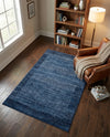 Studio Haven Collection Area Rug -  Conservatory (Navy Blue) Rectangle Navy Blue  lifestyle 9