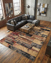Neptune Elegance Collection Area Rug - Triton Rectangle Multi  lifestyle 16