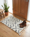 Cozy Cove Shag Collection Area Rug -  Dunes Rectangle Ivory  lifestyle 49